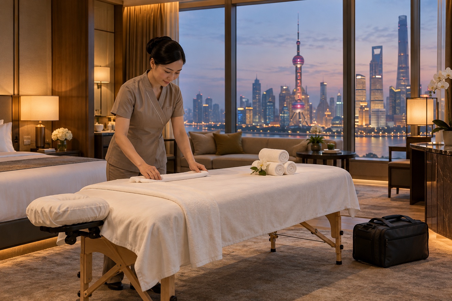 Outcall Massage Services in Shanghai for International Travelers